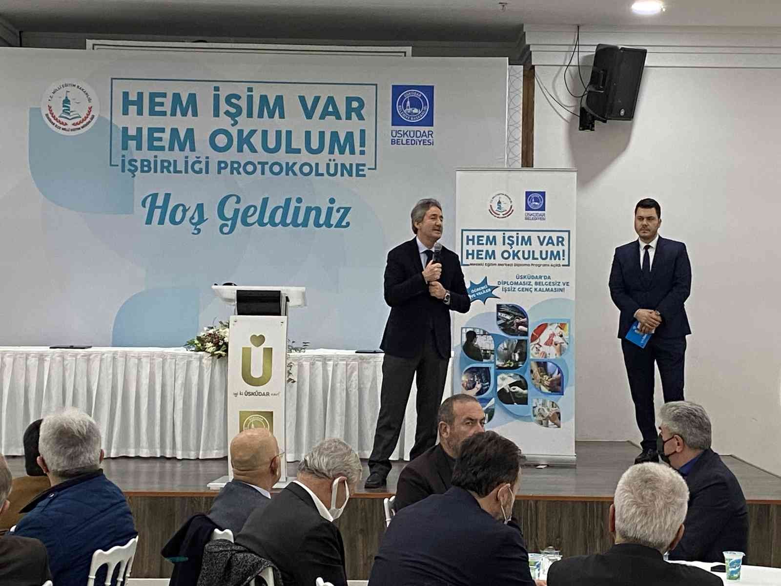 Üsküdar’da Mesleki Eğitim Merkezi Diploma Programı yeniden başlıyor