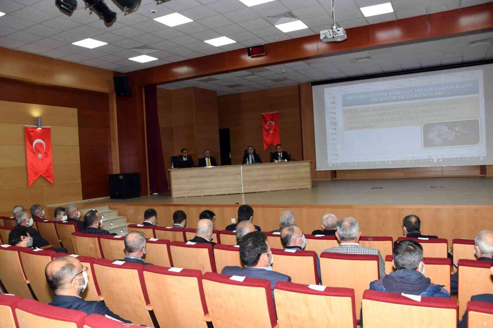 Adıyaman’da mesleki eğitim programları açılıyor