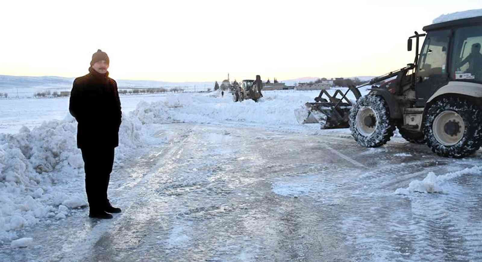 Araban’da kapanan tüm kırsal mahalle yolları açıldı