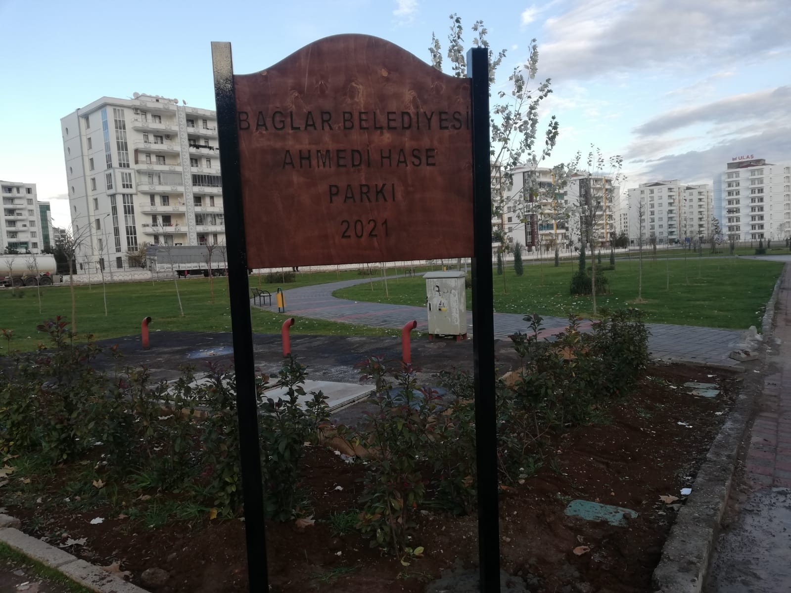 Bağlar’ın yeni yüzünde modern park