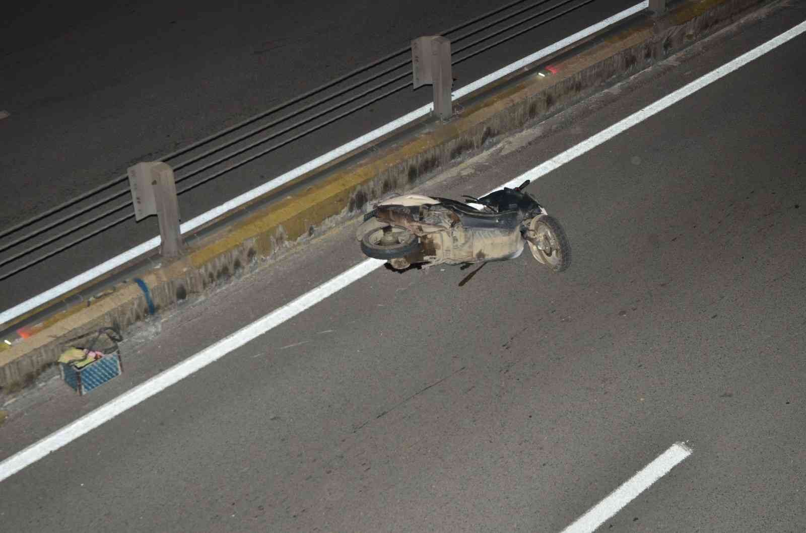 Belediye çalışanı motosiklet kazasında can verdi