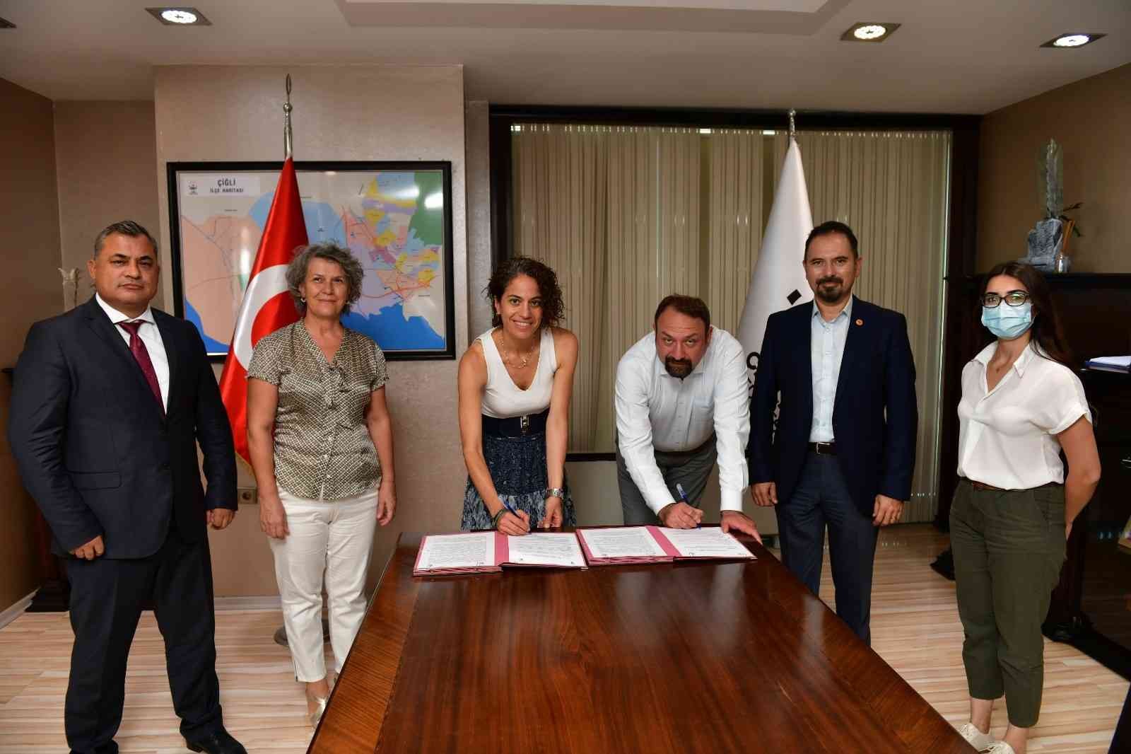 Çiğli Belediyesi ile ÇEKOOP iş birliği protokolü imzaladı