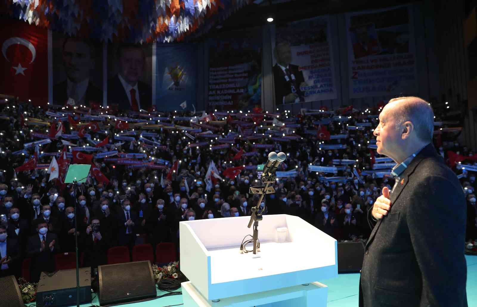 Erdoğan: “İktidara giden yolun sandık yerine yabancı devletlerin kapısında aranmasını demokrasimiz adına çok tehlikeli görüyoruz”