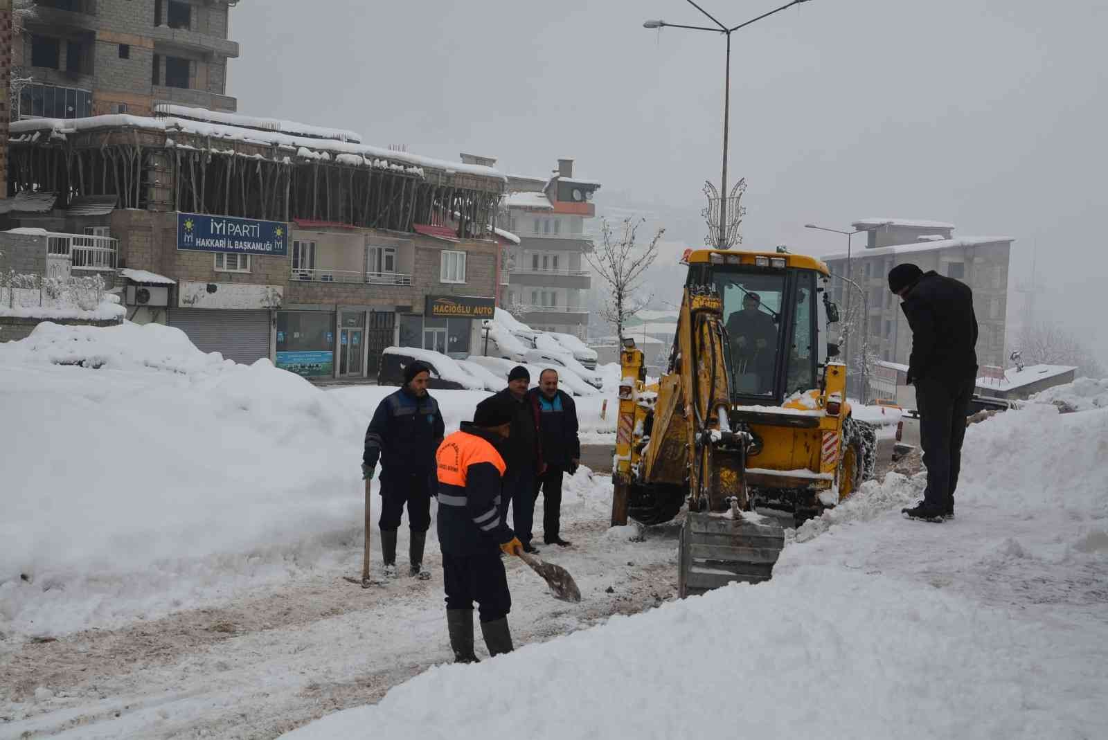 Hakkari’de bin abonenin suyu dondu