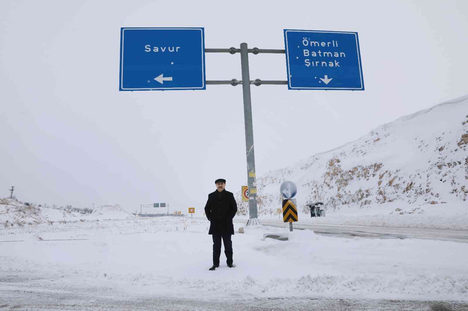 Mardin’de karla mücadele seferberliği devam ediyor