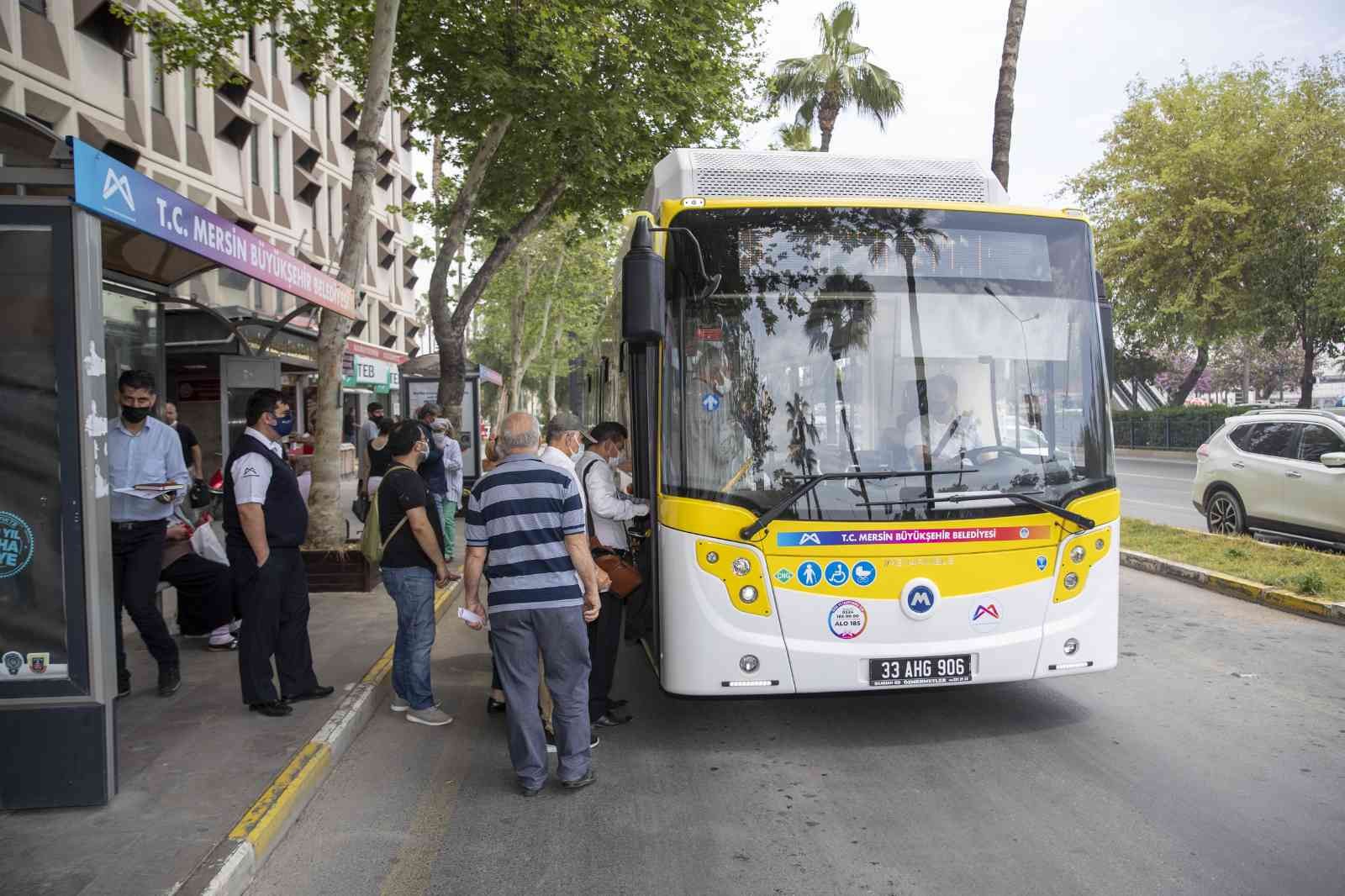 Mersin çevreci otobüs, akıllı durak ve bisiklet yollarıyla donatıldı