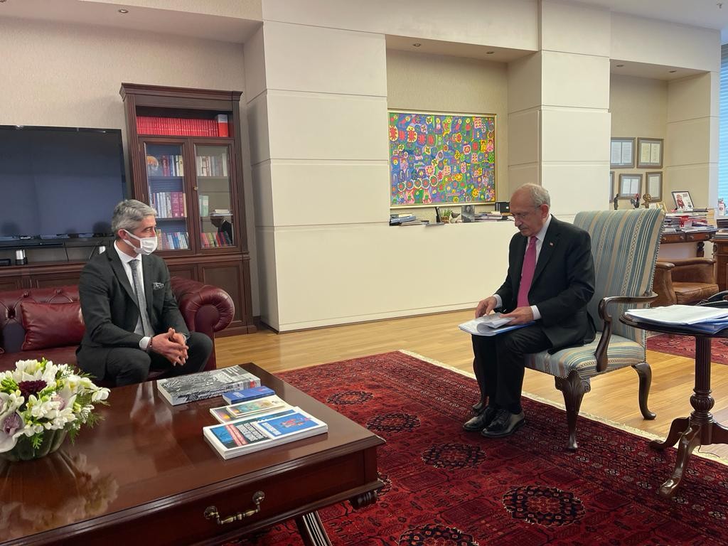 Başkan Oktay, Kılıçdaroğlu ile görüştü