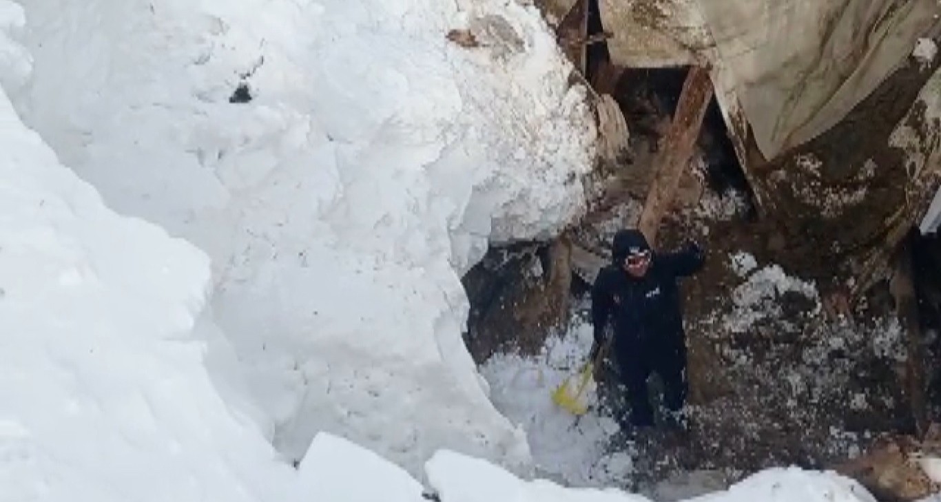 Kahramanmaraş’ta çığ bölgesindeki 36 kişi tahliye edildi