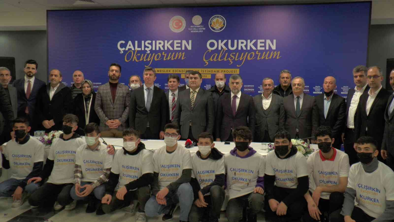 Sultanbeyli Belediyesinden Meslek Edindirme ve İstihdam Projesi’ne büyük destek